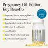 Equi - Pregnancy Oil Editions - 30 Day Supply Capsules - Omega 3 Fish Oil Pregnancy Supplement - Foetal Development, Eye, Joint, Cardiovascular Health - Focus, Memory, Mood - Triglyceride EPA, DHA view 2