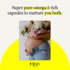 Equi - Pregnancy Oil Editions - 30 Day Supply Capsules - Omega 3 Fish Oil Pregnancy Supplement - Foetal Development, Eye, Joint, Cardiovascular Health - Focus, Memory, Mood - Triglyceride EPA, DHA view 3