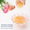 O2frepak 2.2LBS (1KG) Silica Gel Flower Drying Crystals, Reusable Color Indicating Silica Gel Desiccant Beads Packs view 4
