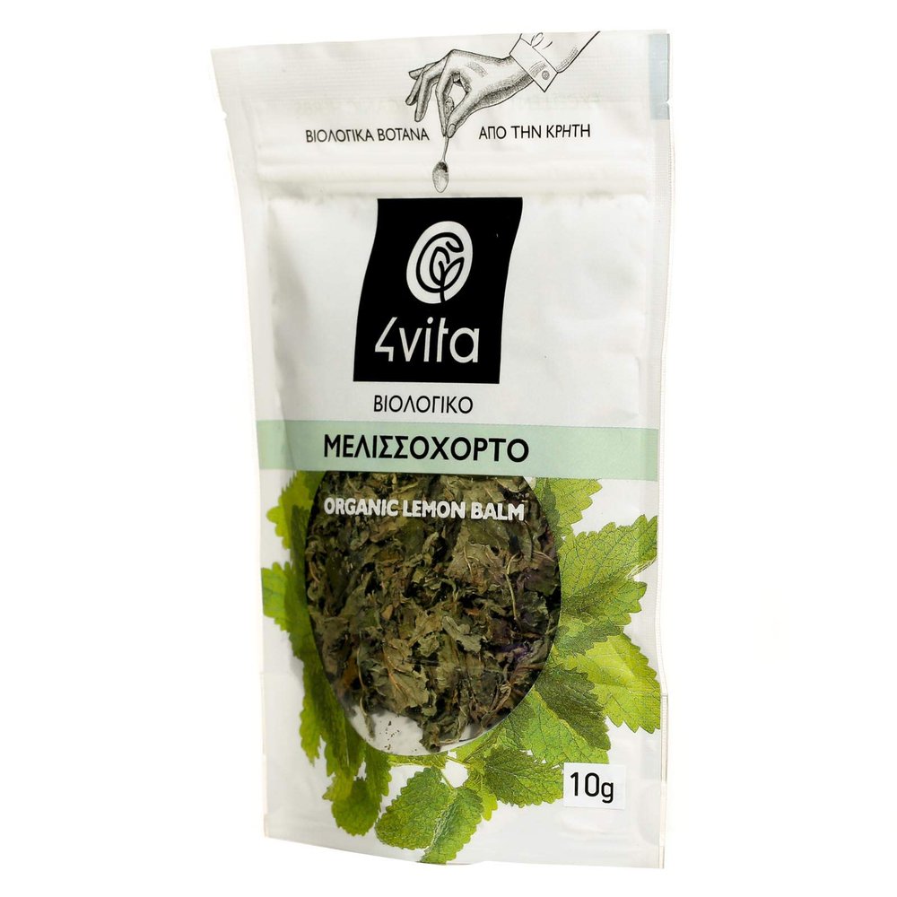 4Vita Premium Organic Greek Herbal tea (Bio Lemon Balm 10g)