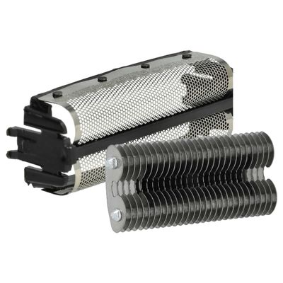 vhbw Combi-Pack 2x Shaving Part compatible with Remington DF56 Electric Shaver - Set Foil + Blades, black/silver