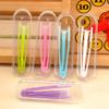ccHuDE 6 Pack Portable Contact Lens Tweezers Suction Stick Contact Lens Inserter Removal Tool with Case Travel Kit view 2