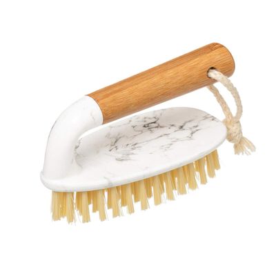 1 x Scrubbing Brush for Bathrooms, Kitchen and Household Universal Cleaning for Tile, Baths, Showers, Carpets, Linoleum