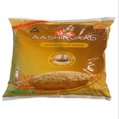 Aashirvaad Atta 5 kg Nutritious and Healthy 100% Pure and Natural Pure Chakki Atta Supports Immunity