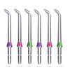 Lezhisnug (Pack of 6) Classic Jet Tip Compatible with Waterpik Water Flossers, Flosser Refill Heads Fit for Waterpik Dental Water Oral Irrigator, Classic Jet Nozzle, High-Pressure Water Flosser Tip view 1