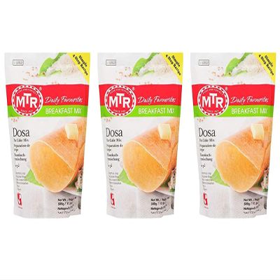 MTR Ready Mix Dosa 500g (Pack of 3)  Crisp and Golden Rice Dosas  Instant Mix Better  Tasty and Healthy