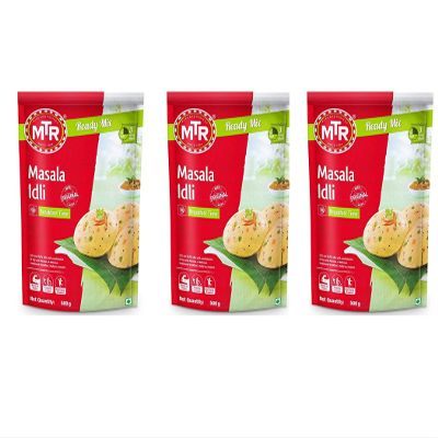 MTR Masala Idli 500g (Pack of 3) Breakfast Mix Tasty and Healthy Easy to Prepare Traditional Breakfast