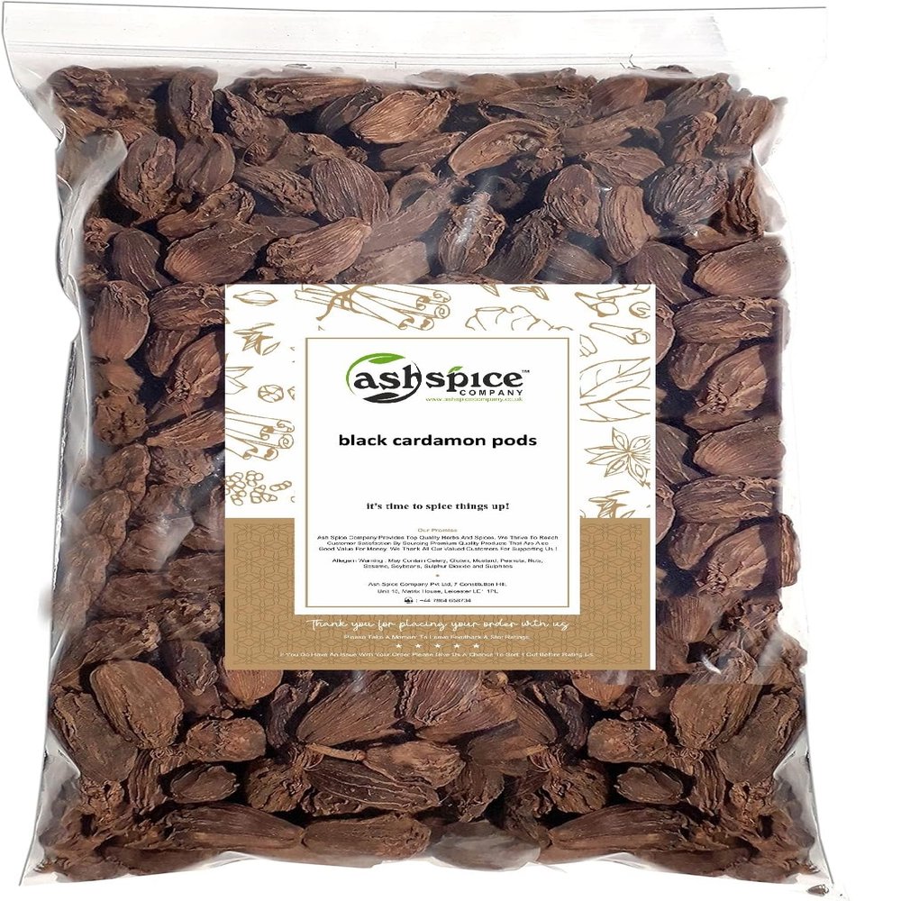 100g | Whole Black Cardamon Pods (200g)