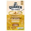 Quaker Oat So Simple Banana Porridge Sachets, 348 g view 4