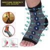 6 pairs Dr Sock Soothers Socks Anti Fatigue Compression Foot Sleeve Support Brace Sock (set B, S/M) view 2