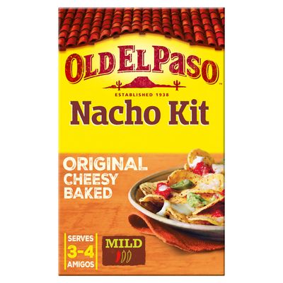 Old El Paso Mexican Original Cheesy Baked Nacho Kit 505g (Pack of 7)