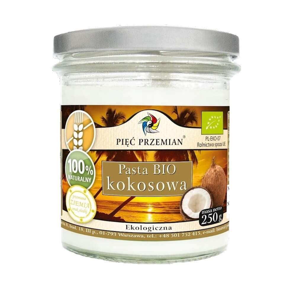 Coconut Paste Gluten-Free BIO 250 g - PI PRZEMIAN
