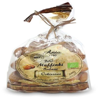 Spelt Muffins BIO 200 g - BIO ANIA
