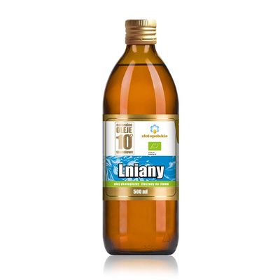 Linseed Oil Cold-Pressed BIO 500 ml - ZOTO POLSKIE