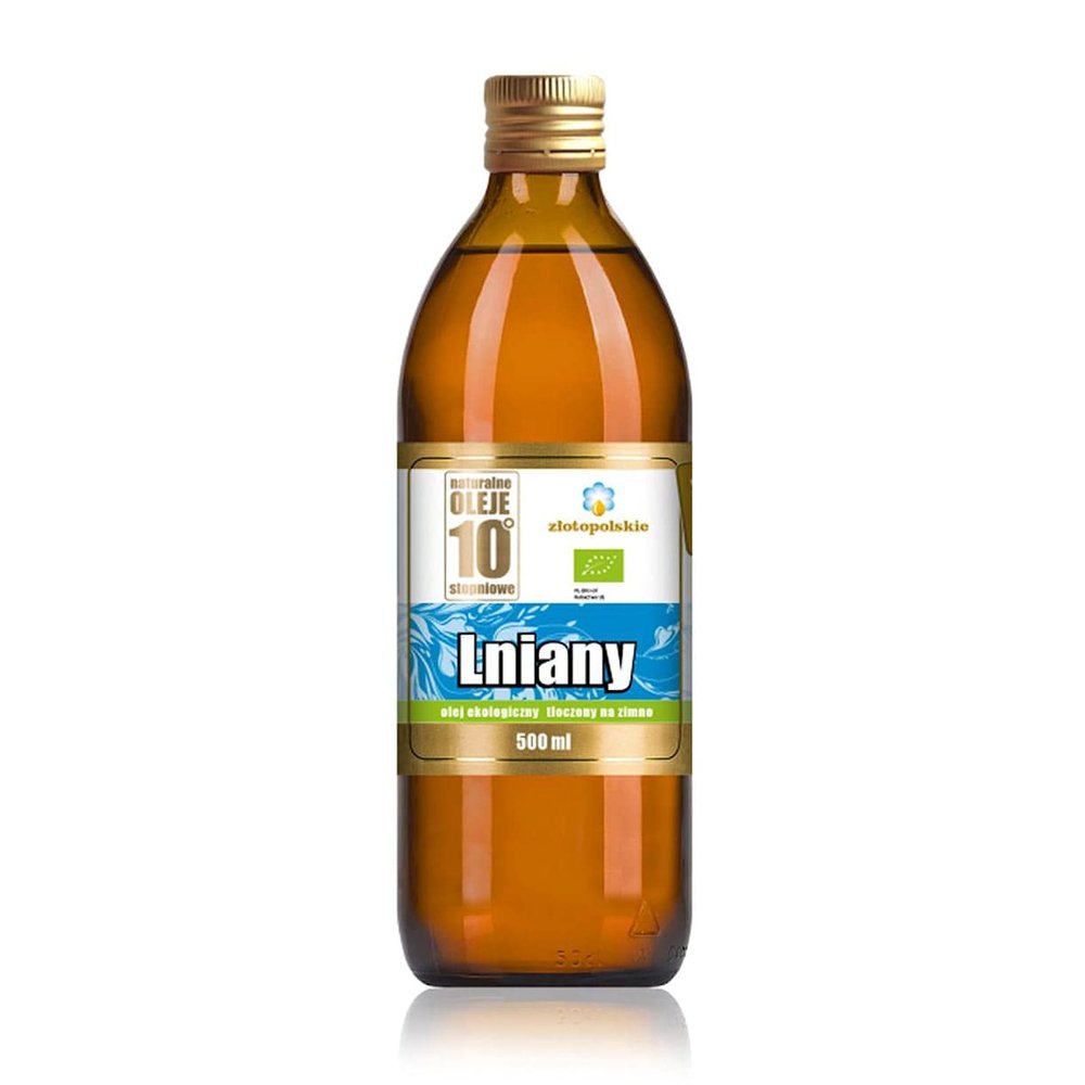 Linseed Oil Cold-Pressed BIO 500 ml - ZOTO POLSKIE