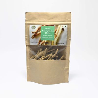 Oils and Herbs 100% Organic Dried ashwagandha 250GM