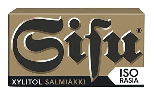 Cloetta Sisu Xylitol Salmiakki Pastilles 1 Pack of 70g