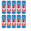 Thums Up Can 300ml (Pack of 10) Soft Drink  Cold Drink Can  Refreshing and Strong Taste  Thums Up Thunder - Refreshing Single-Serve Soda  Strong Fizzy Carbonated Beverage view 1