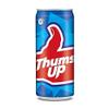 Thums Up Can 300ml (Pack of 10) Soft Drink  Cold Drink Can  Refreshing and Strong Taste  Thums Up Thunder - Refreshing Single-Serve Soda  Strong Fizzy Carbonated Beverage view 2