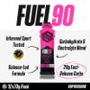 Soccer Supplement Fuel90 Quick Release Energy Gels (12 Pack), Sports Gels with Carbohydrates and Electrolytes (Mixed Berry) view 2