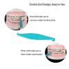 3/16 Inch Orthodontic Elastic Rubber Bands, 500 Pack Medium 3.5 Ounce Rubberbands Dreadlocks Hair Braids Fix Tooth Gap, 5 Pack Elastic Placer for Braces view 3