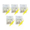 1/4 Inch Orthodontic Elastic Rubber Bands, 500 Pack Medium 3.5 Ounce Rubberbands Dreadlocks Hair Braids Fix Tooth Gap, 5 Pack Elastic Placer for Braces view 1