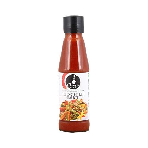 Chings Red Chilli Sauce 190g (Pack of 1)  Spicy Flavour  Made from The Choicest Ingredients