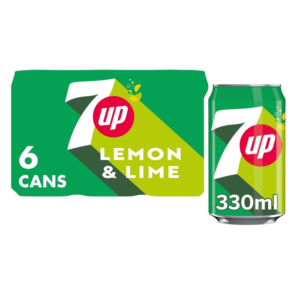 7Up Regular, 6 X 330Ml