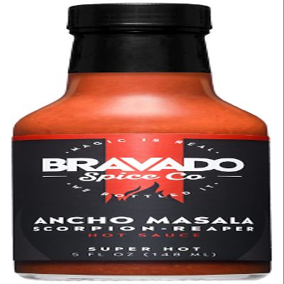 Bravado Spice Ancho Masala Scorpion Reaper Hot Sauce