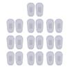 10 Pairs Push-in Eyeglass Nose Pads Soft Silicone Air Cushion Glasses Replacement Nosepad Anti-Slip Nose Bridge Pads Kit - Keep Your Glasses in Place and Not Slide Down Easily glasses nose pads push view 1
