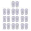 10 Pairs Push-in Eyeglass Nose Pads Soft Silicone Air Cushion Glasses Replacement Nosepad Anti-Slip Nose Bridge Pads Kit - Keep Your Glasses in Place and Not Slide Down Easily glasses nose pads push view 2