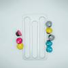 PODY  Stand, storage for pods, coffee pods  Magnetic  Dolce Gusto compatible  Aluminium composite silver view 2