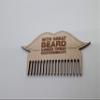 Beard Comb Custom Engraved Laser Cut Beard Comb, Wooden Comb, Mens Gift, Stocking filler gift, moustache comb, hipsta, hipster, fathers day, dad gift view 4