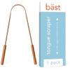 Bst Tongue Scraper  100% Copper (1 Pack) Premium Tongue Cleaner  Improve Oral Health  Ayurvedic Cleaning Tool view 1