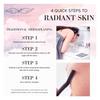 Seraphic Skincare Exfoliating Facial Razors Blades (3pc)  For Eyebrows, Peach Fuzz & Exfoliation  Dermaplane Face Razor for Women Face  Wheat Straw Handle & Swedish Stainless Steel Blades view 4