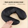 Kalolary Massage Bed Headrest Face Down Pillow Adjustable Massage Table Cradle Rest Cushion (Black) view 4