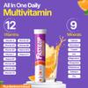 Fast&Up Multivitamin Complete Multivitamin Supplement All Day Energy 20 Effervescent Tablets Supports Immune System Orange view 2
