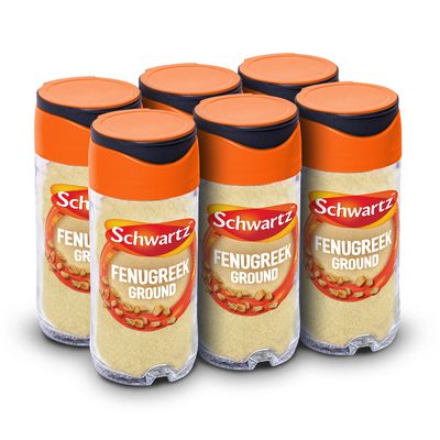 Schwartz Fenugreek Ground 35 g, Bulk Pack of 6