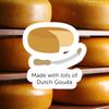 Buiteman Gouda Cheese Crumble Biscuits Pack of 8 75g Luxury Dutch Savoury Snacks Gourmet Baked Crackers with Aged Gouda Perfect for Cheese Boards, Entertaining & Wine Pairing view 3