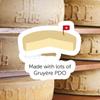Buiteman Swiss Gruyre Cheese Biscuit Bites Pack of 8 x 75g Luxury Dutch Savoury Snacks Gourmet Baked Crackers with Authentic Gruyre A.O.P Perfect for Cheese Boards, Entertaining & Wine Pairing view 4