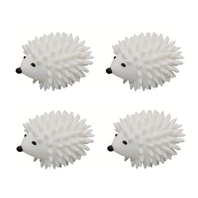Laundry Dryer Balls - 4 Pack Premium Reusable Dryer Balls Replace Laundry Drying Natural Fabric Softener (White)