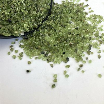 100g Degaussing Stone Minerals Fish Tank Natural Crystal Gravel Stone Decorative-Olivine