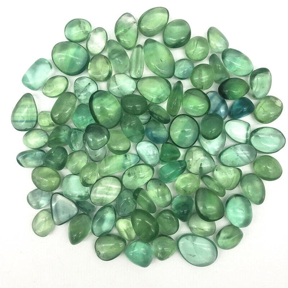 100g Natural Green Fluorite Crystal Reiki Stones Polished Quartz Crysals Natural Stones and Minerals