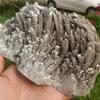 1pcs AAAA Primary ore Magnesium ore Crystal Silver Magnesite Quartz Crystal Mineral specimens The Color is Unique and beautiful-900g-950g_1pcs view 3