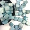 100g Natural Cube Blue Aquamarine Stone Rocks Cube Crystal Stones Specimen Lucky Natural Stones and Minerals Cube Crystal Stones-Blue Dot Stone view 4