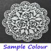 1 x Simply Heaven Edible Made To Order Cake Lace 40 colours made from mat 12 (Ice White Lustre) view 2