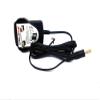 6v power supply adapter for UK Omron M7 Intelli IT HEM-7322T-E Blood Pressure Monitor - psu plug cable view 4