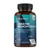 Creatine Monohydrate 3000mg - 270 Vegan Tablets - 3 Months Supply - Micronised for Easy Absorption - Creatine Monohydrate Powder Tablets for Men & Women - Unflavoured, Keto-Friendly & Gluten-Free view 1