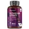 Potassium Supplements with Vitamin C 1460mg | 3 Months Supply | 180 Tablets | Electrolytes Tablets | Bioavailable Potassium Citrate Form | Non-GMO, Gluten-Free & Vegan-Friendly | Made in The UK view 1