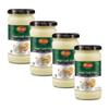 Shan Ginger Garlic Paste 10.93 oz (310g) - Traditional Taste Enhancing Cooking Paste from Fresh Ground Ginger and Garlic - Suitable for Vegetarians - Airtight Glass Jar (Pack of 4) view 1